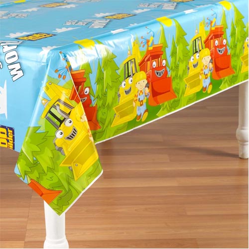 Bob The Builder Plastic Tablecover